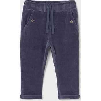 Kalhoty natahovací velurové tmavě modré BABY Mayoral velikost: 98