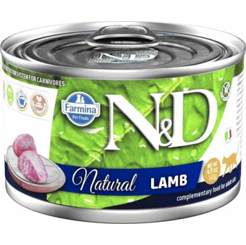 FARMINA N&D Cat Natural Lamb - vlhké krmivo pro kočky - 140 g
