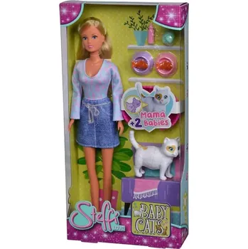 Panenka Simba Steffi s kočičkami Doplňky