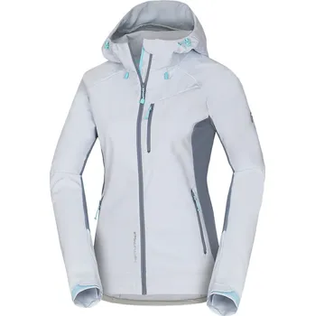 Pánská softshellová bunda Northfinder Dámská outdoorová softshellová bunda 3L ALISSA, světle modrá,