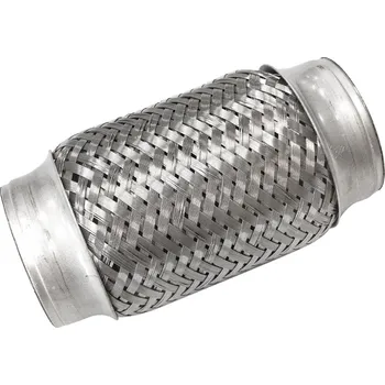 Zadní díl výfuku TurboWorks Pružný díl, pletenec - vlnovec výfuku 63x155mm Standard 201SS