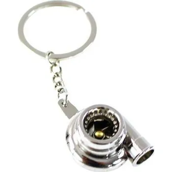 Autoklíč TurboWorks Přívěsek na klíče - turbo, chrom