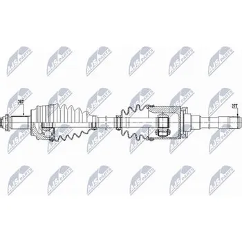 Poloosa kola Hnací hřídel - poloosa NTY NPW-BM-152