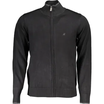 Pánský svetr Pánský černý cardigan US Grand Polo U.S. GRAND černá 3361679
