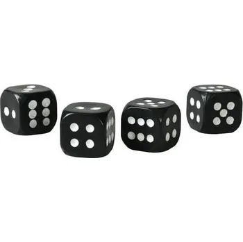 Tuning LAMPA Italy Čepičky ventilků, kostky - černé