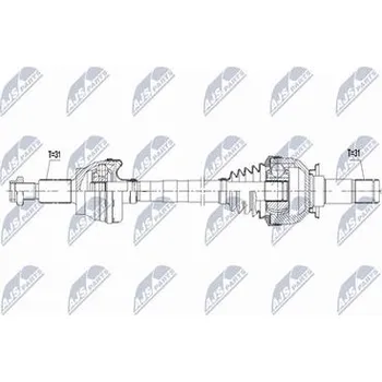 Hnací hřídel - poloosa NTY NPW-JG-020