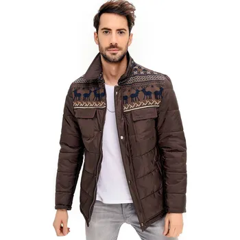 Pánská větrovka Pánská bunda dewberry dewberry šedá | hnědá 1340032