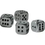 LAMPA Italy Čepičky ventilků, kostky - chrom