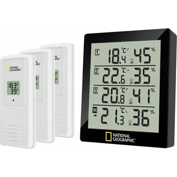 Meteostanice Bresser NG Zhermo-Hygrometer 4 Meas. result, black