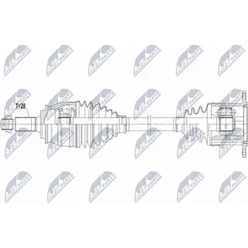 Hnací hřídel - poloosa NTY NPW-SU-069
