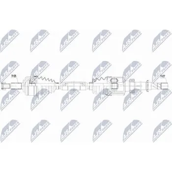 Hnací hřídel - poloosa NTY NPW-RE-215