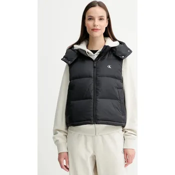 Dámská vesta Péřová vesta Calvin Klein Jeans LV047D500G černá 99X, vel. L