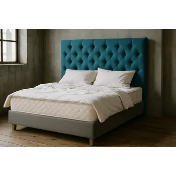 Postel Royal Comfort JUNIOR ONLINE EDICE 140 cm Tuhost: Středně tvrdá, Barva nožiček: Noha bílá, Látka LUNA: LUNA 96