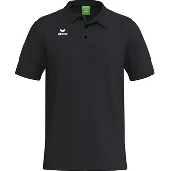 Pánské tílko TS LOGO tričko s límečkem, černá