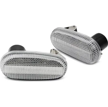 Směrový světlomet TUNING-TEC Boční blikače Alfa Romeo Mito/147 00-04 GT bílá LED SEQ