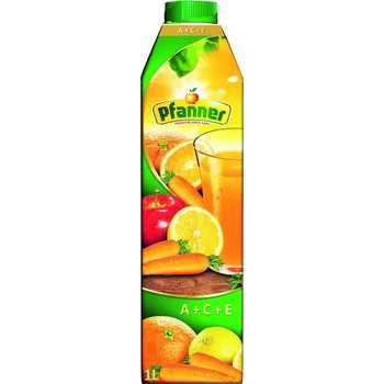 Pfanner ACE ovocný nápoj s mrkví 30% 1L (Kartonové balení : 8 ks)