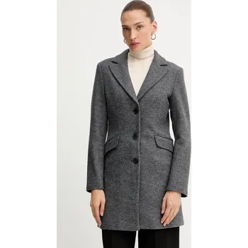 Dámský kabát Kabát Silvian Heach ALCEDO GPA25012CP šedá 90X, vel. 42