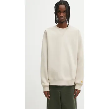 Pánská mikina Mikina Carhartt WIP Chase Sweat, M, béžová, 80X