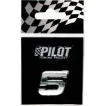 LAMPA Italy Plastový samolepící znak Znak 5