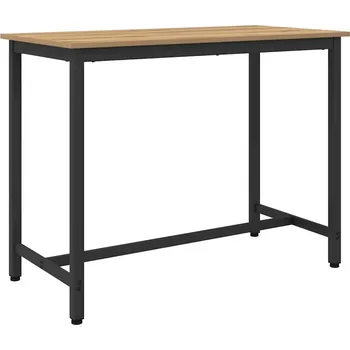 Psací stůl stůl Artisanový dub 100 x 50 x 76,5 cm Inženýrské dřevo a ocel