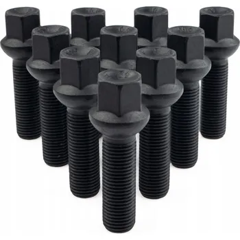 Šroubek na kolo GETMANN 10x prodloužené šrouby kol M14x1,5x33mm R13 koule