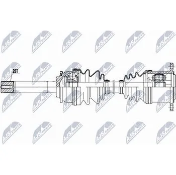 Hnací hřídel - poloosa NTY NPW-HY-640