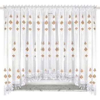 Záclona Fliying Hotová záclona Rozálie béžová 400x160 cm