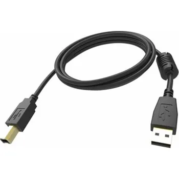 Datový kabel Vision Professional - Kabel USB - USB (M) do USB typ B (M) - USB 2.0 - 3 m - černá