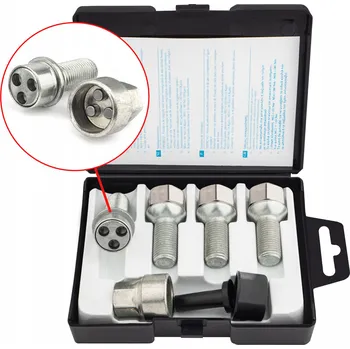 Auto-moto FARAD Pojistné šrouby kol M14x1,5x27mm AUDI ŠKODA SEAT VOLKSWAGEN VW