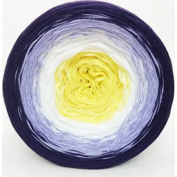 Příze Duhové klubíčko 3 nitky - česká výroba - Butterfly mini fialka