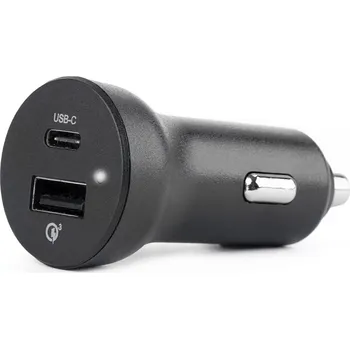 AMiO Nabíječka do auta micro USB/USB-C QC 3.0