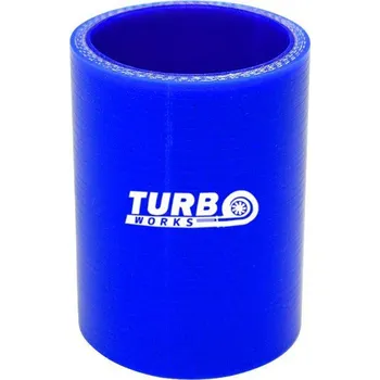 Spojovací materiál motoru Silikonová spojka TurboWorks modrá 76mm