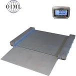 Nerezová nájezdová váha LESAK 4TU0810NBWS, 600kg/200g, 800x1000mm