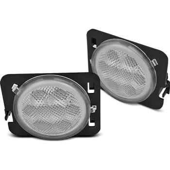 Směrový světlomet TUNING-TEC Boční blikače Jeep Wrangler JK 07-18 LED chrom