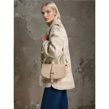 Kabelka Sinsay - Kabelka listonoška - béžová - 612EK-08X - 612EK-08X-ONE