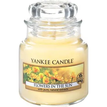 Svíčka Yankee Candle FLOWERS IN THE SUN classic malý 104 g