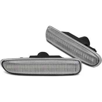 Osvětlení automobilu TUNING-TEC Boční blikače BMW E46 LED SEQ chrom
