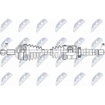 Hnací hřídel - poloosa NTY NPW-RE-212