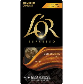 L'Or Colombia kapsle 10ks cena za kartonové balení (Kartonové balení : 10 ks)