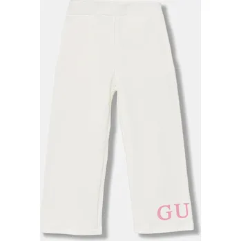 Chlapecké kalhoty Dětské bavlněné tepláky Guess K6RB01.KA6R4.PPY2 béžová 01X, vel. 96-104