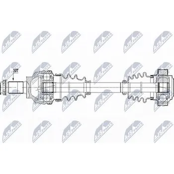 Poloosa kola Hnací hřídel - poloosa NTY NPW-BM-150