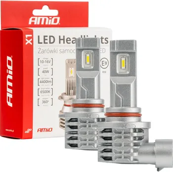 Autožárovka AMiO LED žárovky HB4 9006 X1 Series