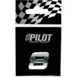 LAMPA Italy Plastový samolepící znak Znak 8