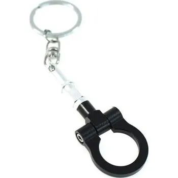 TurboWorks Přívěsek na klíče - tažný hák, černý