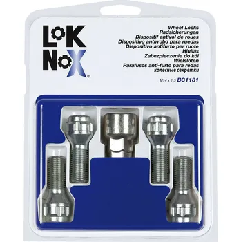 Šroubek na kolo LokNox bezpečnostní šrouby M14x1,5x29mm kužel 60, klíč 17/19