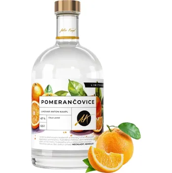 Nápoj Anton Kaapl POMERANČOVICE 47% 0,5 (holá láhev)