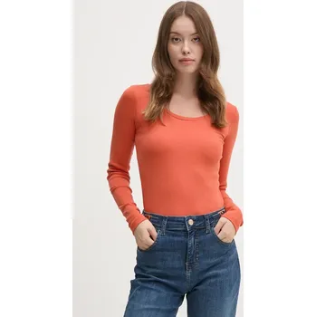 Tričko s dlouhým rukávem Pepe Jeans FINNY PL505955 oranžová 22X, vel. XL