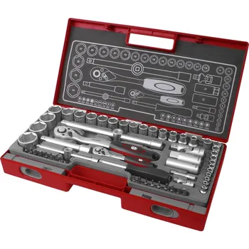 Dílna Hlavice nástrčné, sada 60ks, 1/4, 1/2 (4700011)