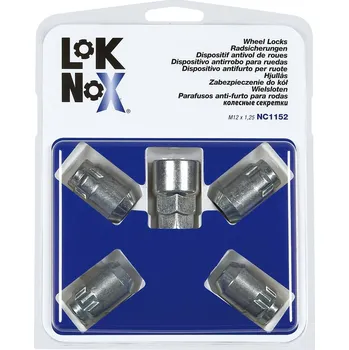 Šroubek na kolo LokNox bezpečnostní matky M12x1,25x32,5mm kužel 60, klíč 19/21