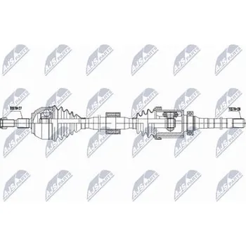 Hnací hřídel - poloosa NTY NPW-FR-184